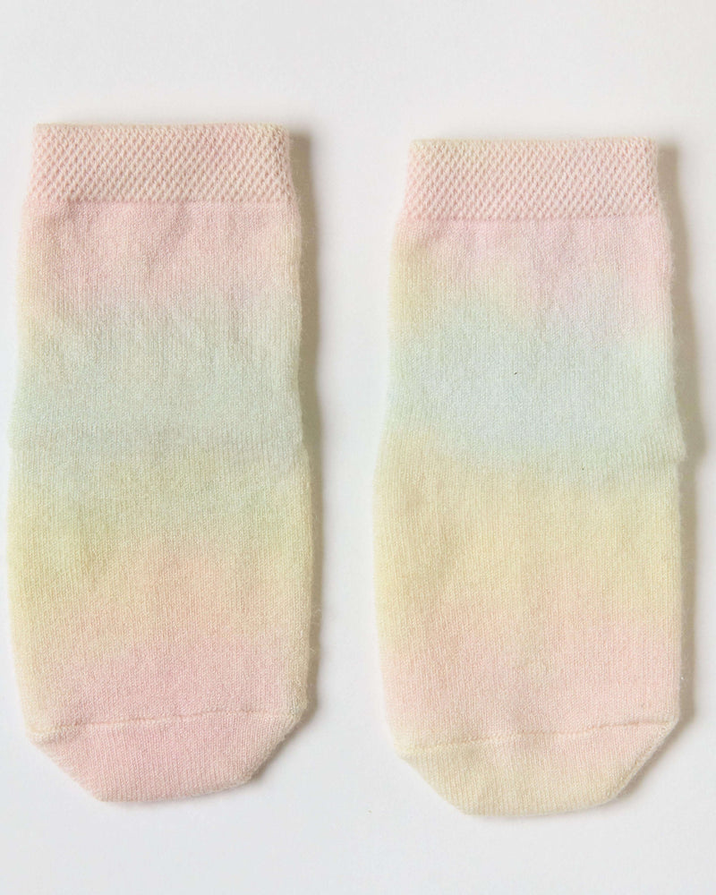 tie dye cashmere socks