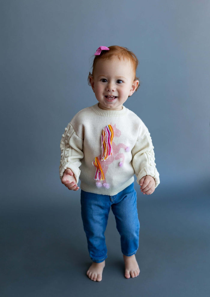 alpaca baby sweater